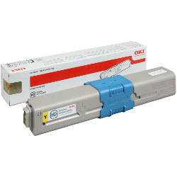 Toner cartridge yellow 5000 pages  for OKI C 530