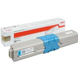 Cartouche toner cyan 5000 pages  pour OKI C 530