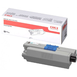 Black toner cartridge 3500 pages for OKI C 300