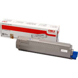 Cartouche toner cyan 7000 pages  pour OKI C 801