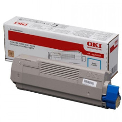 Cartouche toner cyan 6000 pages  pour OKI MC 770