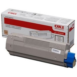 Cartouche toner noir 8000 pages  pour OKI MC 770