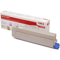 Toner cartridge magenta 10.000 pages for OKI MC 873