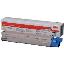 Black toner cartridge 7000 pages for OKI MC 883