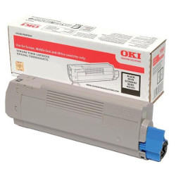 Black toner cartridge 10.000 pages for OKI C 843