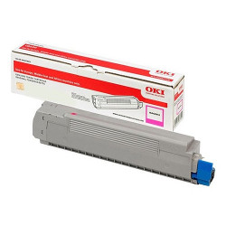 Toner cartridge magenta 7000 pages for OKI C 833