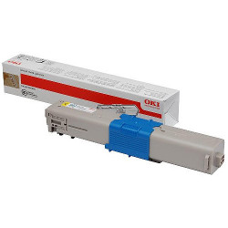Toner cartridge yellow 1500 pages for OKI C 532