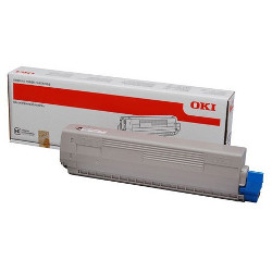 Black toner cartridge 3500 pages for OKI C 332