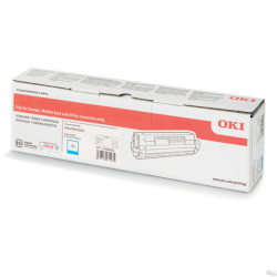 Cartouche toner cyan 5000 pages pour OKI C 844