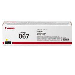 Cartridge de yellow toner origine 067 - 5099C002 - 1250 pages for CANON iSensys MF 655