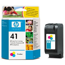 Cartouche N°41 3 couleurs 40 ml pour HP Deskjet 1100
