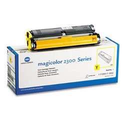 Yellow toner 4500 pages for MINOLTA Magicolor 2300