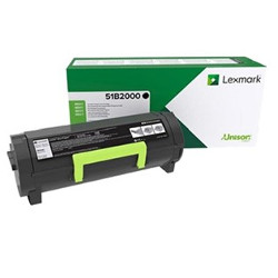 Black toner cartridge 2500 pages for LEXMARK MX 317