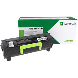 Black toner cartridge 8500 pages for LEXMARK MX 417