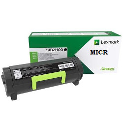 Black toner cartridge MICR 8500 pages for LEXMARK MX 617