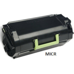 Cartouche toner noir MICR 15.000 pages pour LEXMARK MX 621