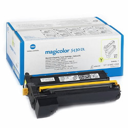 Yellow toner 6000 pages for KONICA Magicolor 5430