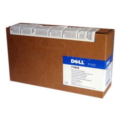 Black toner cartridge HC 6000 pages 7Y606 & 7Y610 for DELL P 1500