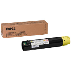 Cartouche toner jaune 6000 pages réf R273N pour DELL 5130
