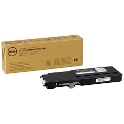 Black toner cartridge 3000 pages  for DELL C 3765