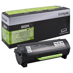 Cartouche 602H toner noir LCCP LRP 10.000 pages pour LEXMARK MX 511