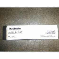 Boxs d'agrafes 3x5000 pour MJ1021 STAPLE-1900 for TOSHIBA e Studio 850