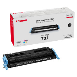 Toner noir 2500 pages CRG707BK 9424A004 pour CANON LBP 5000