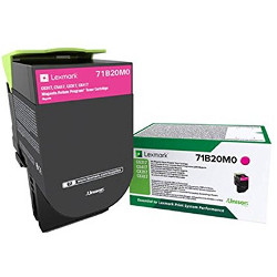 Cartouche toner magenta 2300 pages pour LEXMARK CX 517