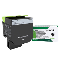 Toner noir HC 6000 pages pour LEXMARK CX 417