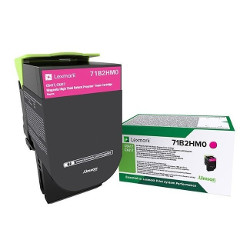 Toner cartridge magenta HC 3500 pages for LEXMARK CS 417