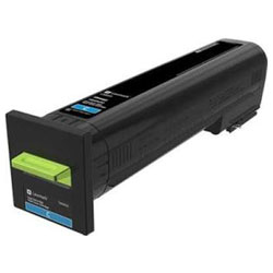 Cartouche toner cyan 22000 pages pour LEXMARK CS 820