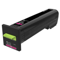 Cartouche toner magenta 22000 pages pour LEXMARK CS 820