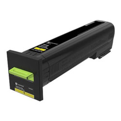 Cartouche toner jaune 22000 pages pour LEXMARK CS 820