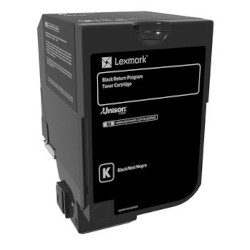 Black toner cartridge 3000 pages for LEXMARK CS 725