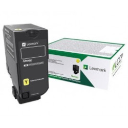 Toner cartridge yellow 3000 pages for LEXMARK CS 725