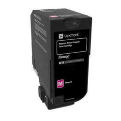 Cartouche toner magenta 12.000 pages pour LEXMARK CS 720