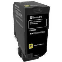 Toner cartridge yellow 7000 pages for LEXMARK CX 725