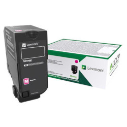 Toner cartridge magenta 10.000 pages for LEXMARK CX 727