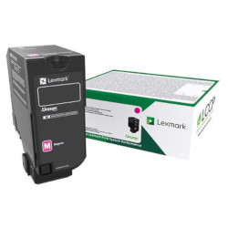 Cartouche toner magenta 10.000 pages pour LEXMARK CS 728