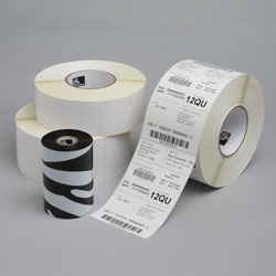 4 rolls d'etiquettes velin thermal transfer 102x152mm 950etiq/roll for ZEBRA S 600