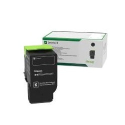 Black toner cartridge 2000 pages for LEXMARK CS 421