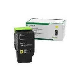 Toner cartridge yellow 1400 pages for LEXMARK CX 622