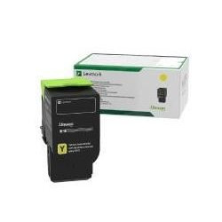 Cartouche toner jaune 1400 pages pour LEXMARK CS 420