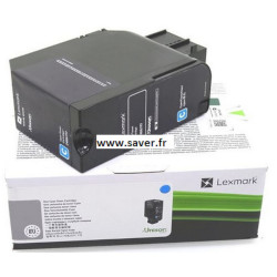 Toner cartridge cyan 5000 pages for LEXMARK CS 421