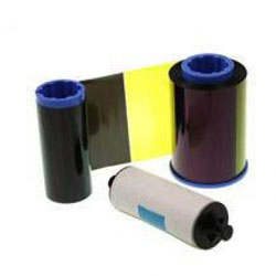 Ribbon colors YMCK 250 images, avec 1 roller de nettoyage for ZEBRA P 520i