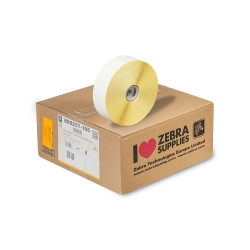 12 bobines d'etiquettes couché premium thermique, 32x25mm 2580eti/bobines pour ZEBRA LP 2844