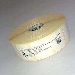 12 rolls d'etiquettes couché mat thermal transfer, 32x25mm 2580eti/roll for ZEBRA GC 420T