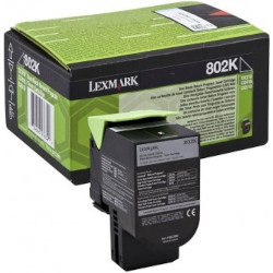 Black toner cartridge 1000 pages for LEXMARK CX 410