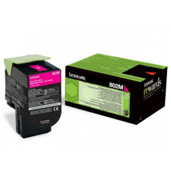 Cartouche toner magenta 1000 pages pour LEXMARK CX 410