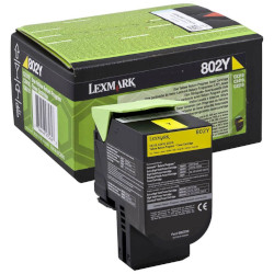 Cartouche toner jaune 1000 pages pour LEXMARK CX 510